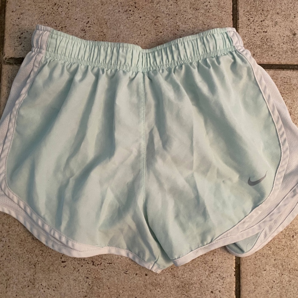 Nike teal green dri-fit shorts